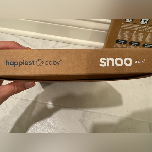 Happiest Baby SNOO Sacks - GRAY with white stars - Picture 3 of 9